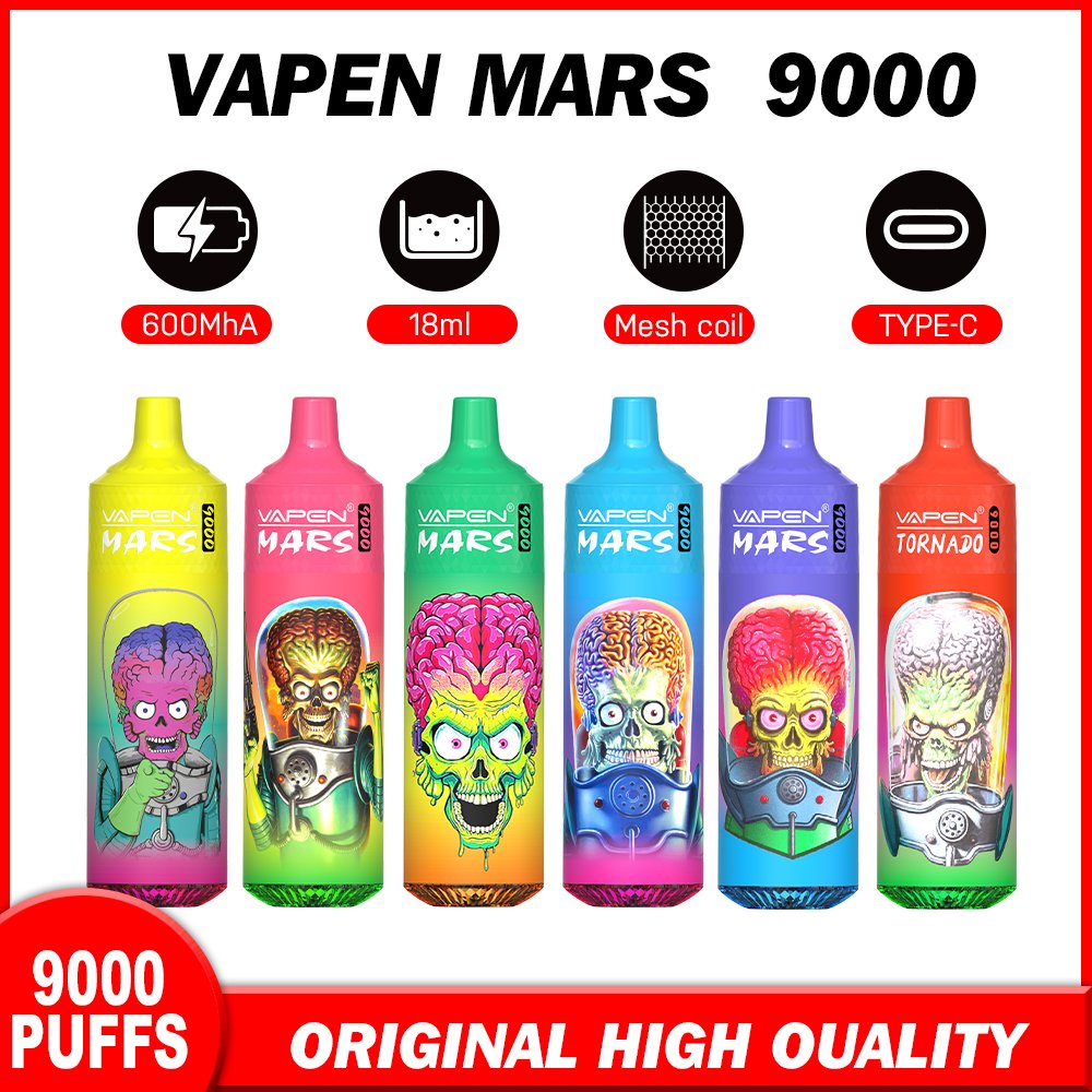 Vapen Mars 9000 puffs