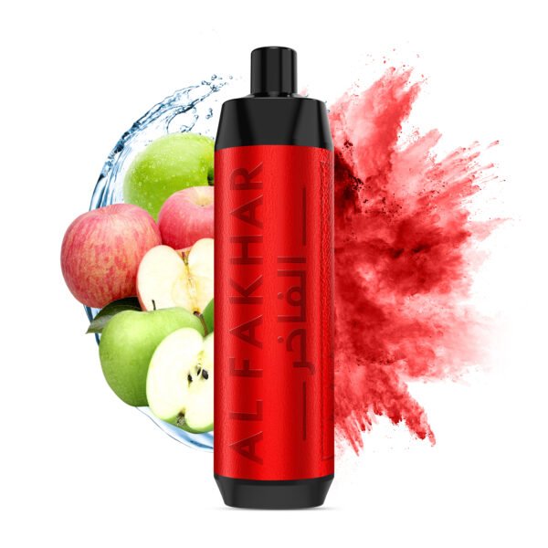 Al Fakher Crown Bar 8000 Two Apple