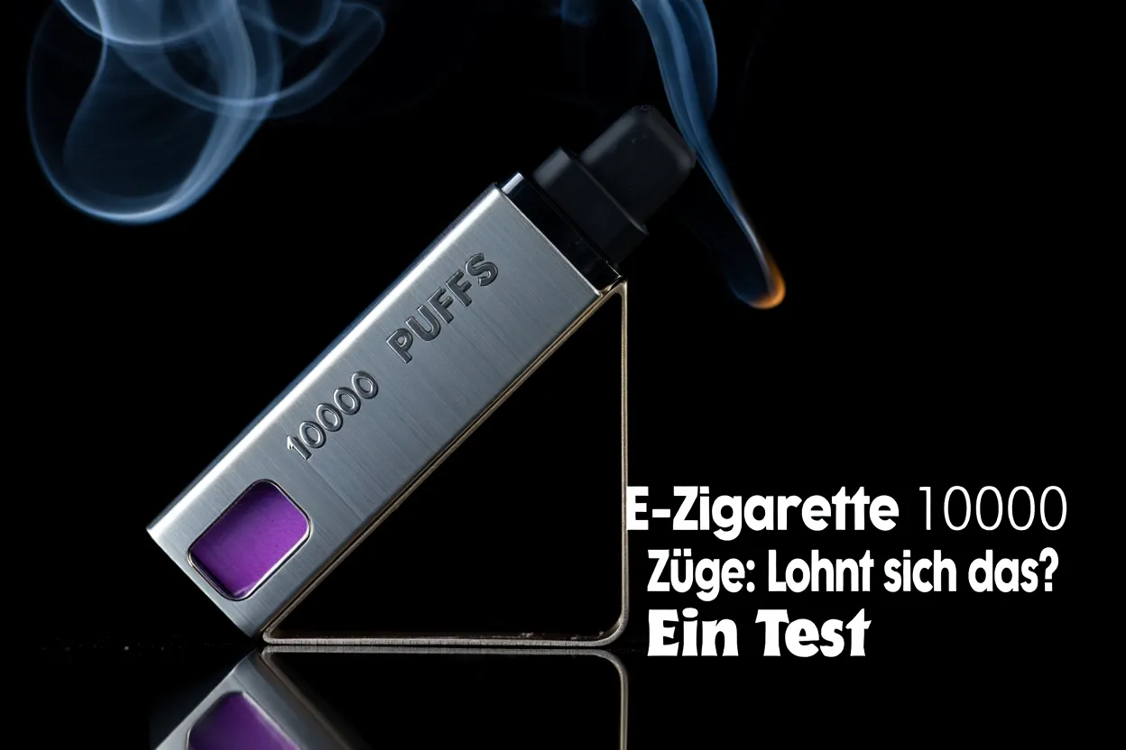 E-Zigarette 10000 Züge: Lohnt sich das? Ein Test