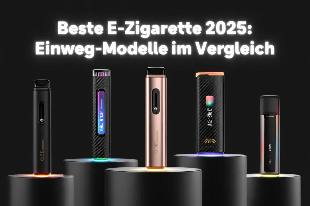 Beste E-Zigarette 2025 Einweg-Modelle im Vergleich