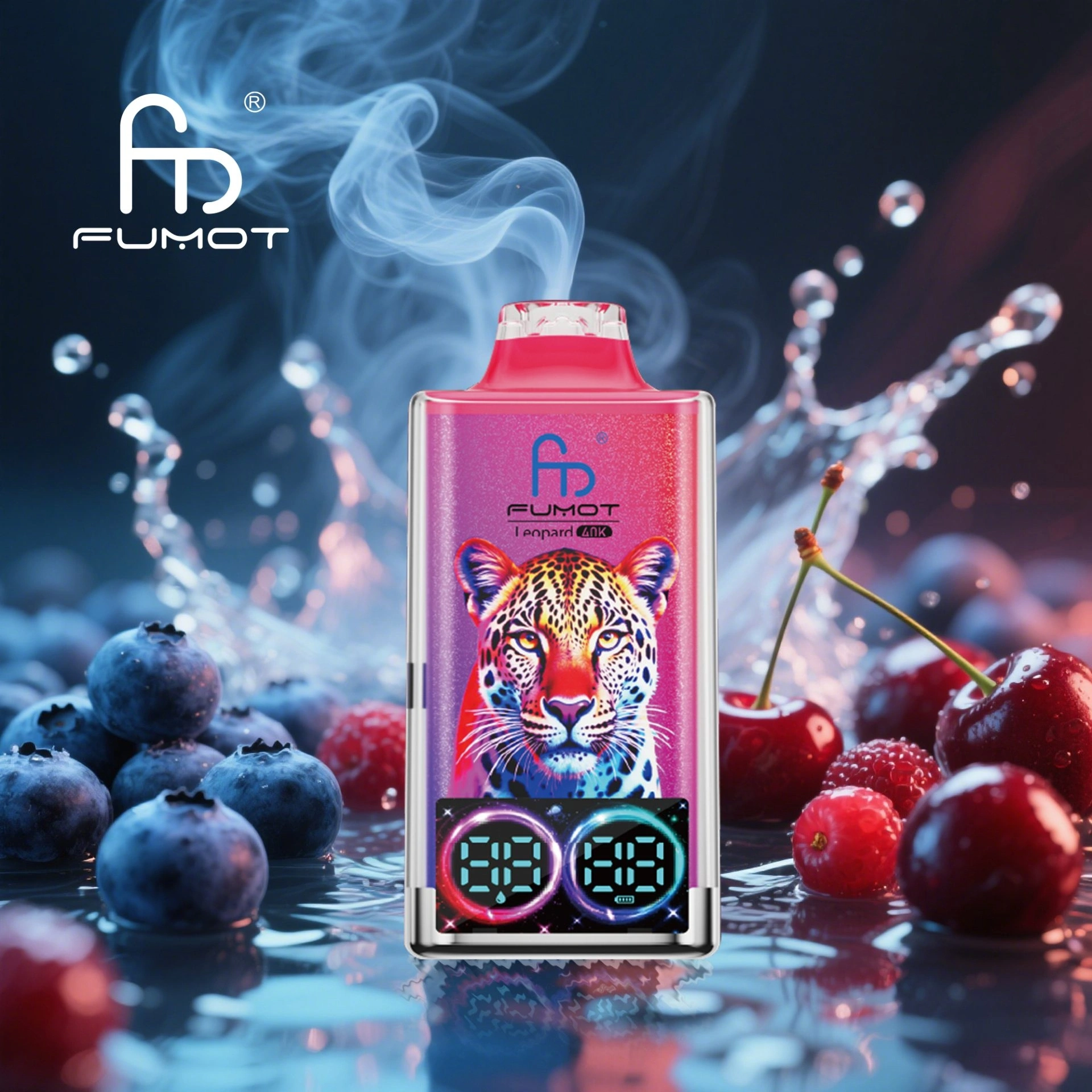 elfa blueberry bg - Fumot Leopard 40K Blueberry Cherry Cranberry