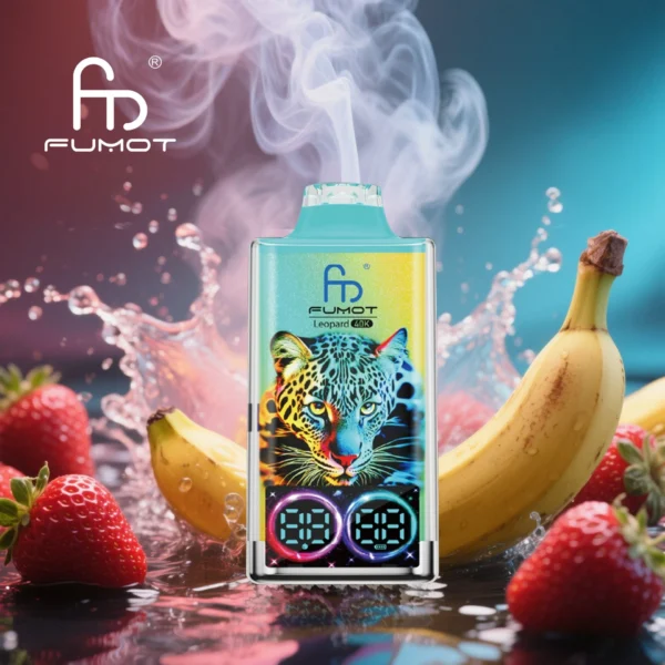 Fumot Leopard 40K Strawberry Banana RandM Tornado 40000Strawberry Banana