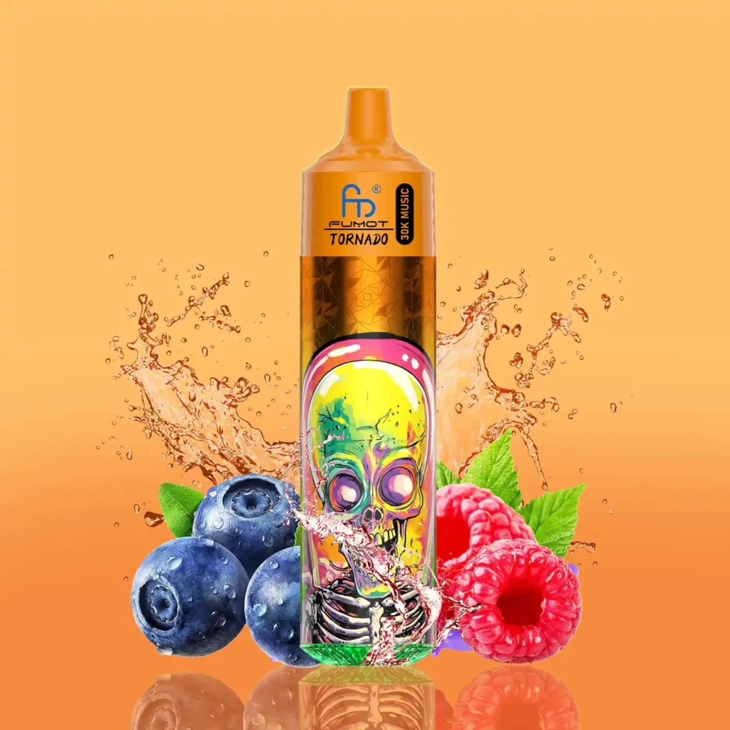 Fumot Tornado 30k Music Tornado Vape – Blueberry Raspberry