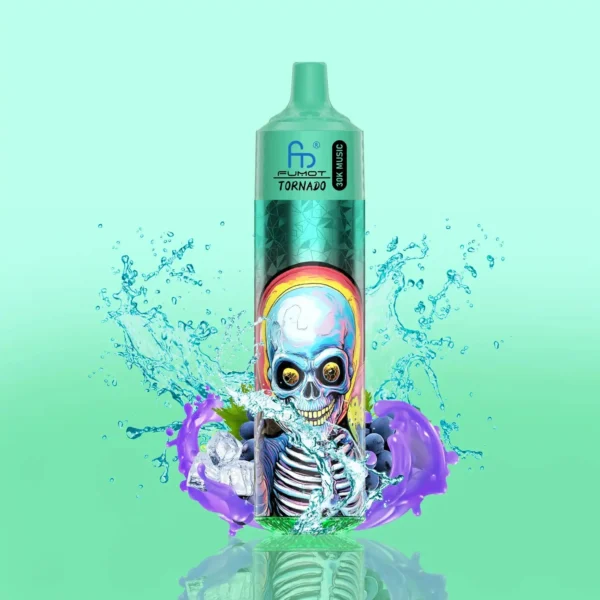 Fumot Tornado 30k Music Tornado Vape – Grape Ice