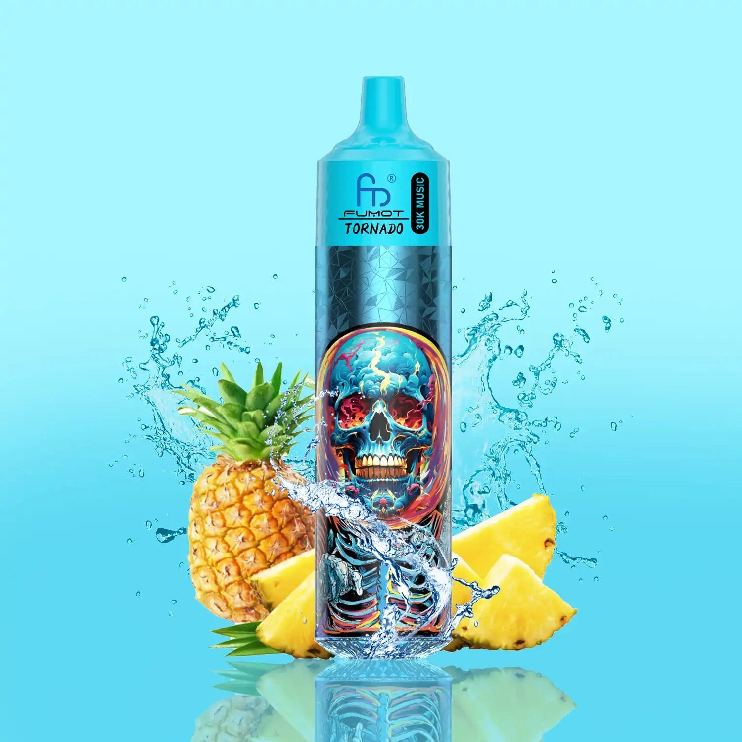 Randm-Tornado-Vape-30000-Pineapp Fumot Tornado 30k Music Tornado Vape – Pineapple Ice