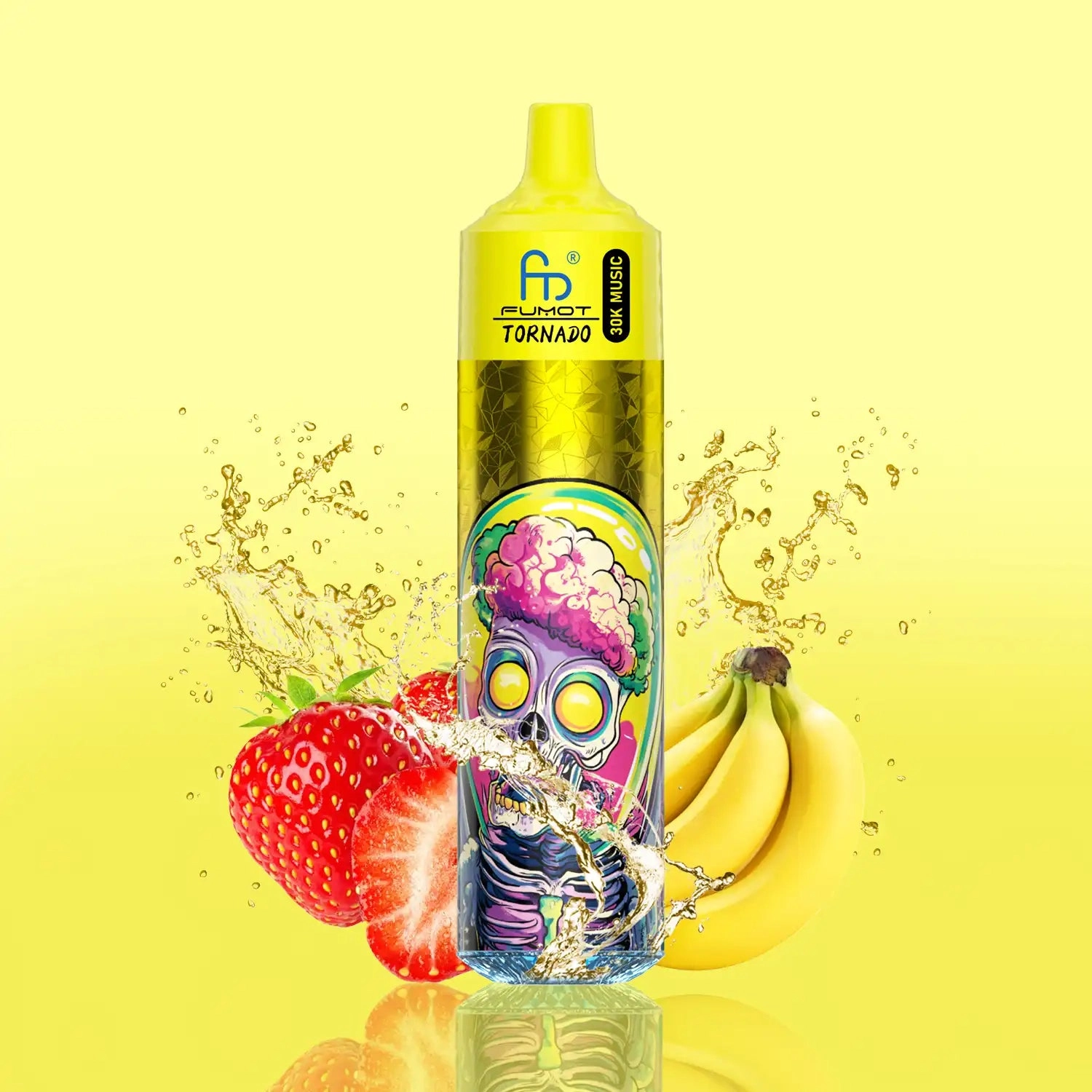 Randm-Tornado-Vape-30000-Strawbe Fumot Tornado 30k Music Tornado Vape – Strawberry Banana
