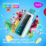Vozol Star 20000 Puffs Raspberry Apple Watermelon Pineapple