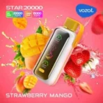 Vozol Star 20000 Puffs Strawberry Mango 5% E-zigaretten Einweg​