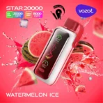 Vozol Star 20000 Puffs Watermelon Ice 5% E-zigaretten Einweg​