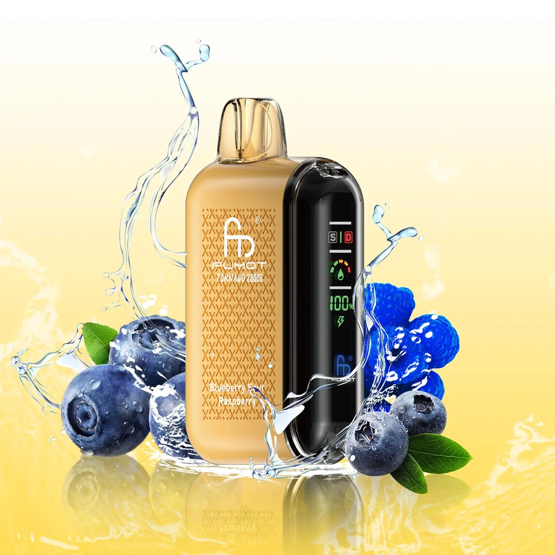 einweg vape mit display Fumot Tornado