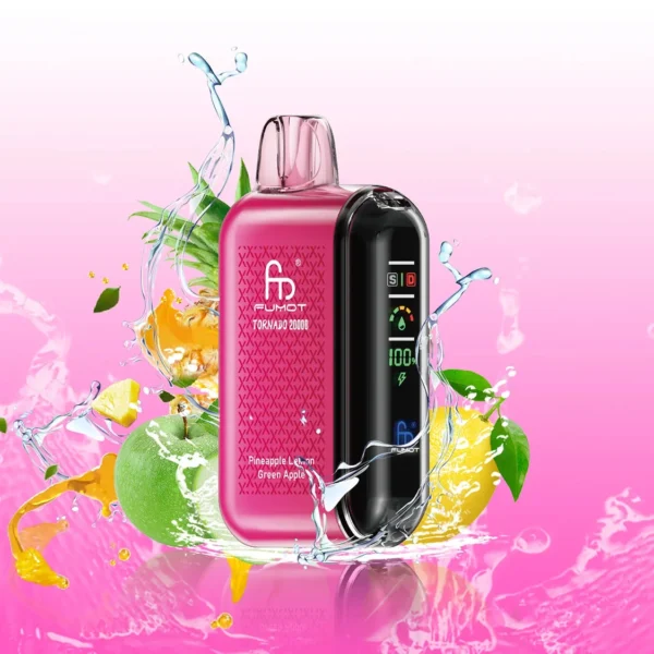 Fumot Tornado Vape 20000 Pineapple Lemon Green Apple