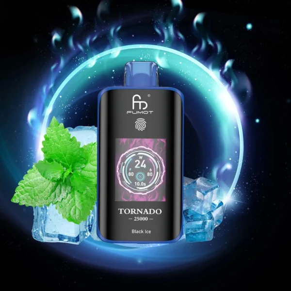 Fumot Tornado Vape 25000 Black Ice