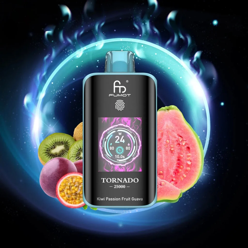 Fumot Tornado Vape 25000 Kiwi Passionfruit Guava