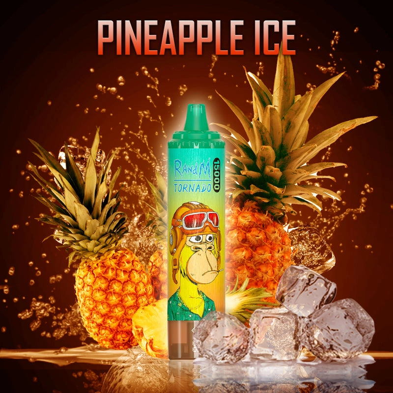 randm 10000 - RandM Tornado 15000 Pineapple Ice