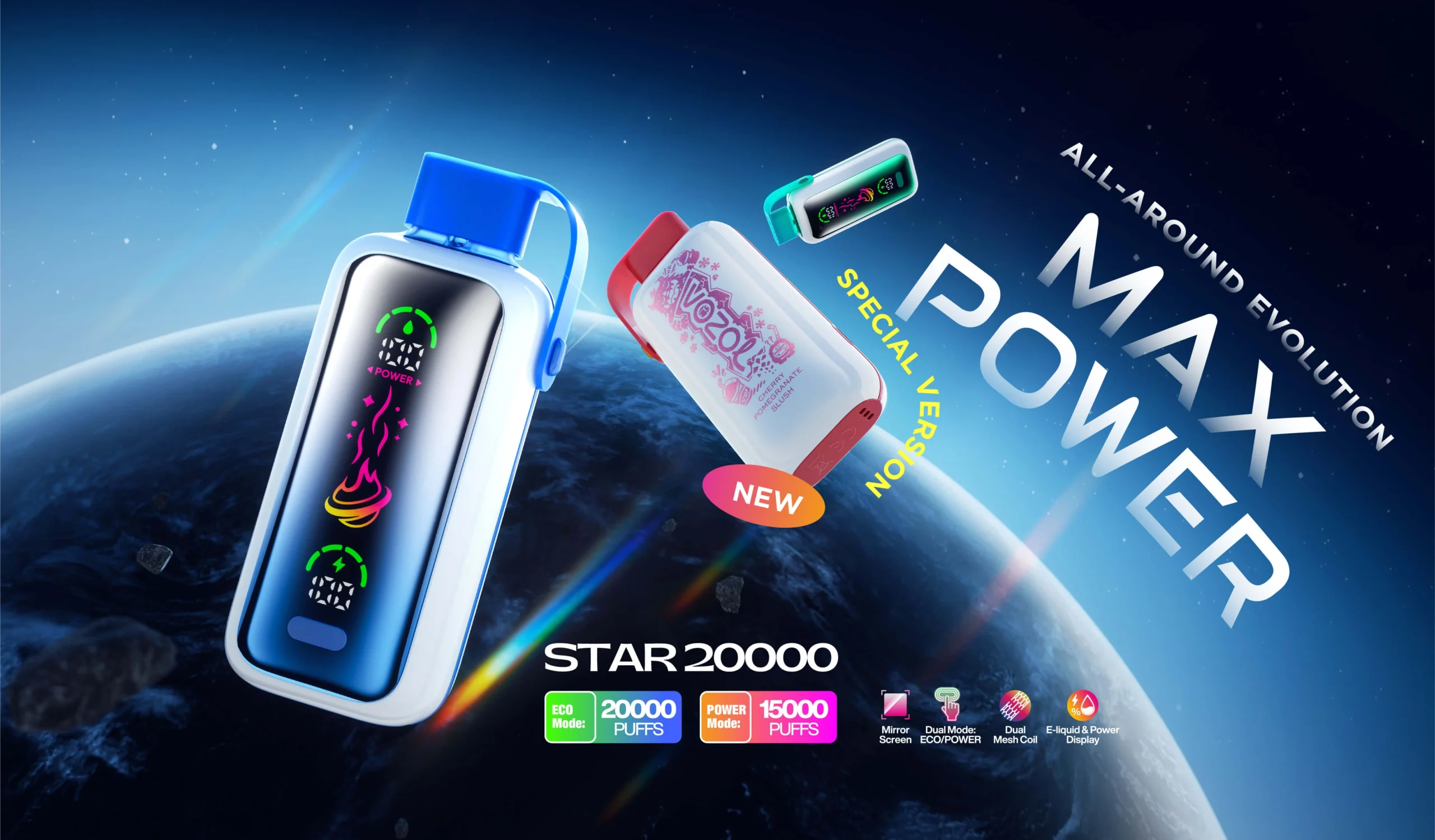 VOZOL STAR 20000 Gerät